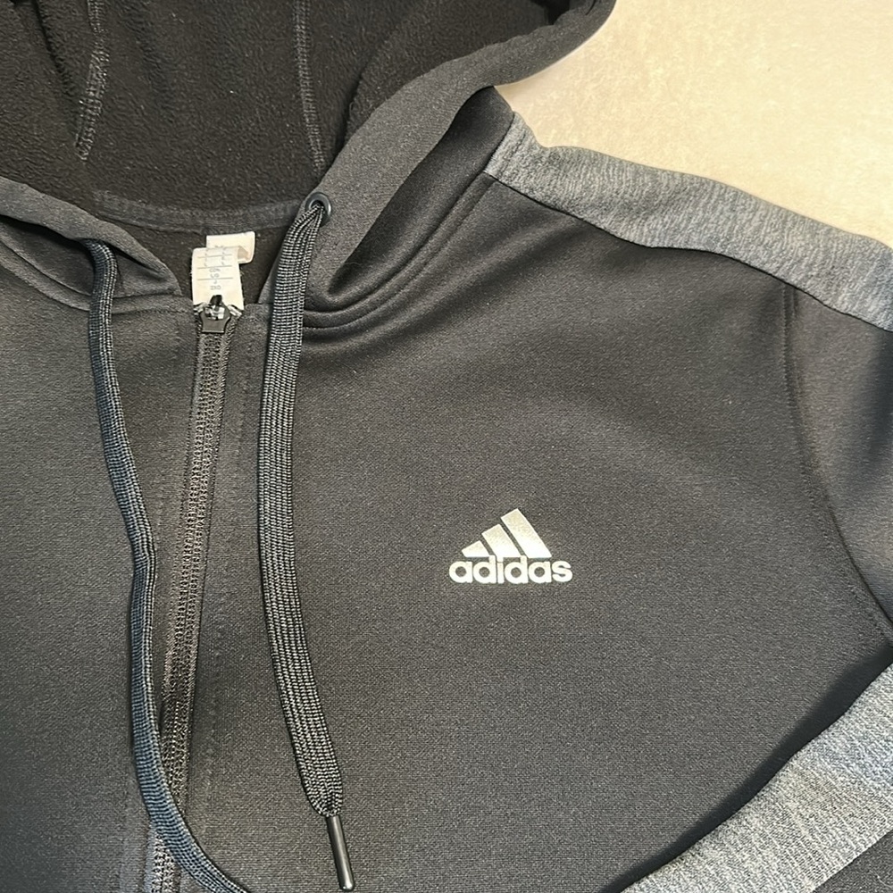 Adidas Climawarm zip up hoodie, men’s size large
